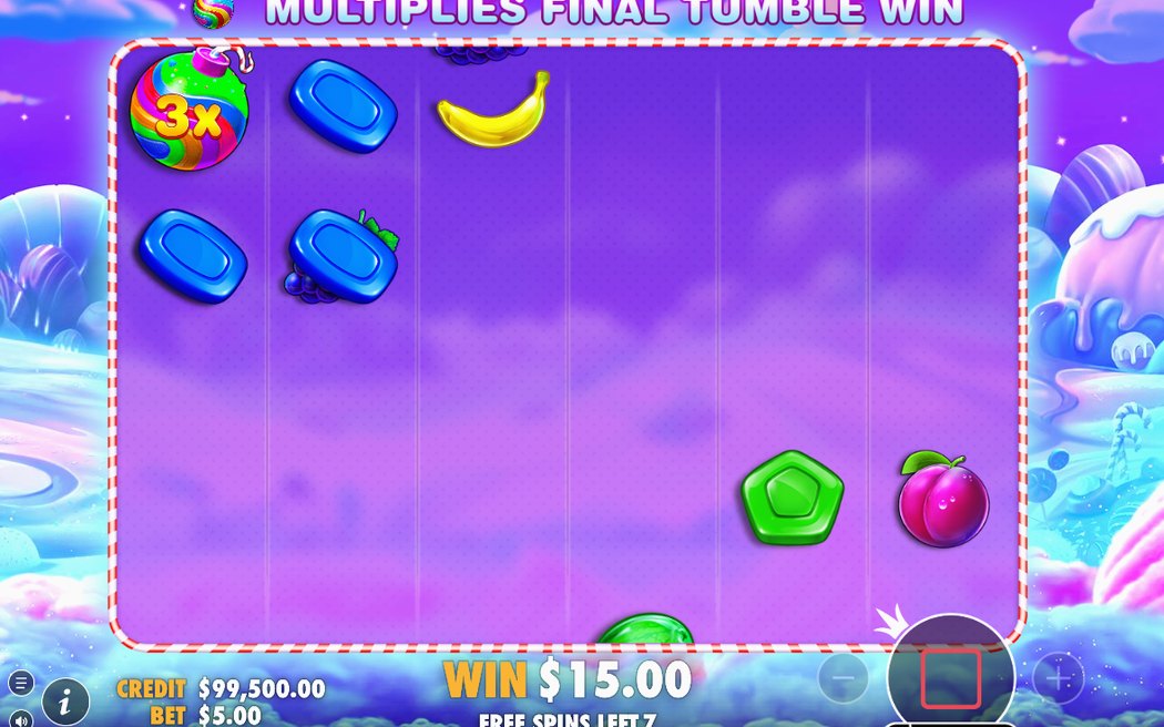 Retrigger: tre scatter under rundan ger fem extra free spins
