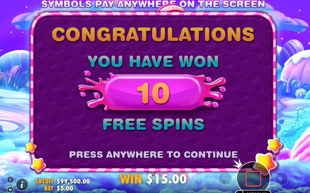 Free Spins-rundan med multiplikatorer i rutnätet