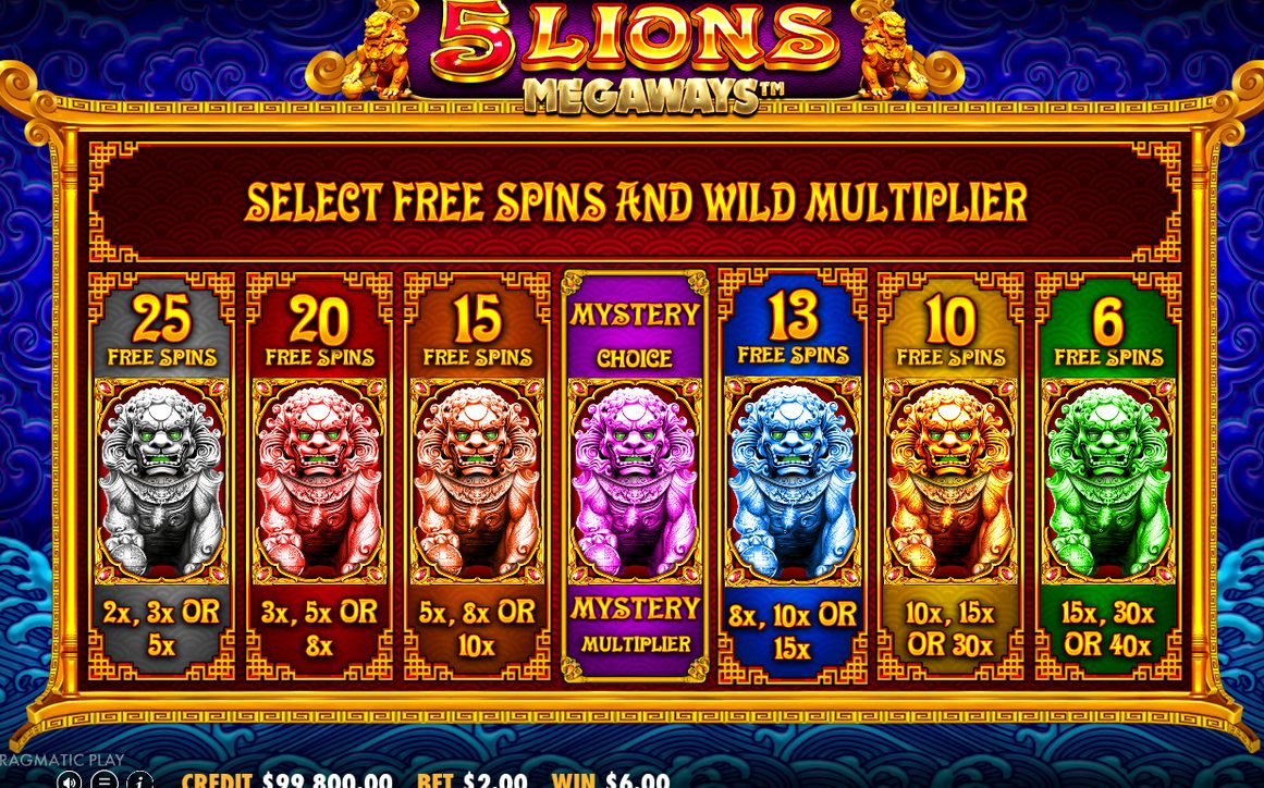 Free spins-läget med wild-multiplikator som stiger till 40x